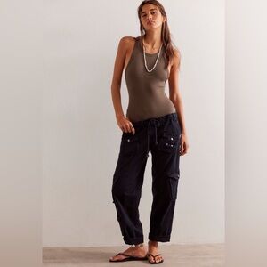 Free People Tahiti cargo pants - XS - Black